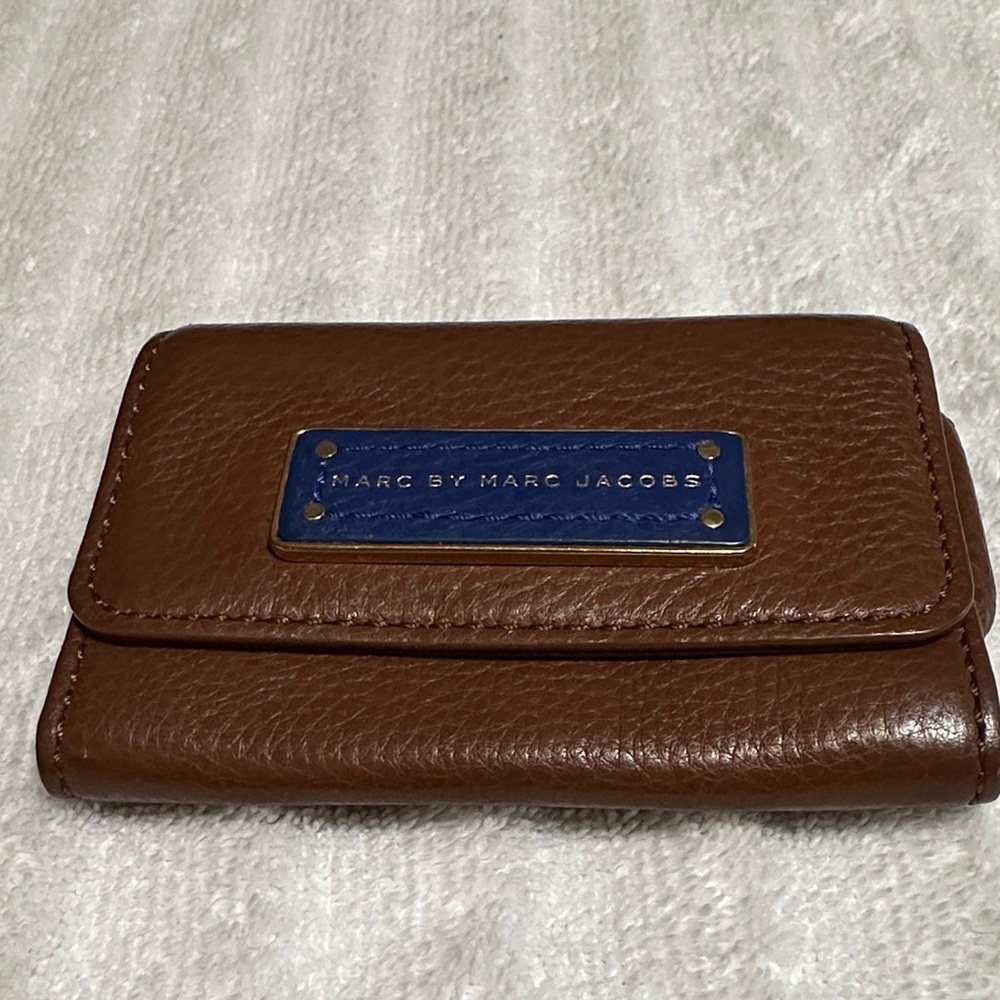 Marc by Marc Jacobs Rich Brown Leather Wallet